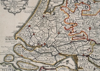 Kaart van Zuid-Holland